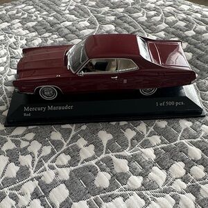 Minichamps Red Mercury Marauder 1969 Model Car